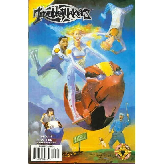 Troublemakers #1SC VF ; Acclaim Comic Book