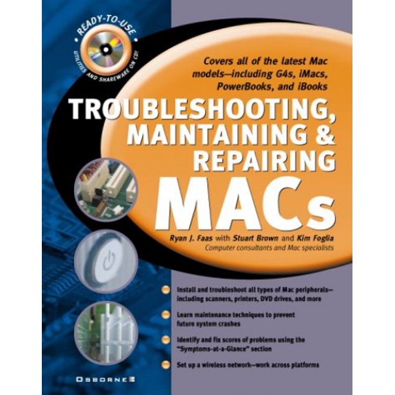 Pre-Owned Troubleshooting, Maintaining, and Repairing Macs (Hardcover) 0072125950 9780072125955
