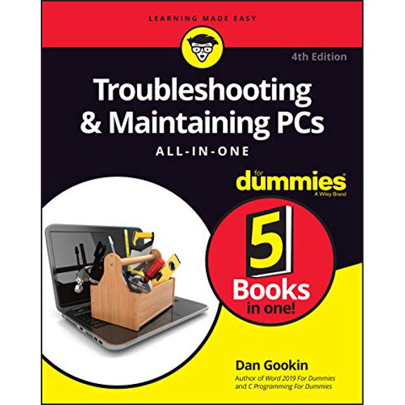 Pre-Owned Troubleshooting & Maintaining PCs All-In-One for Dummies (Paperback) 1119740304 9781119740308