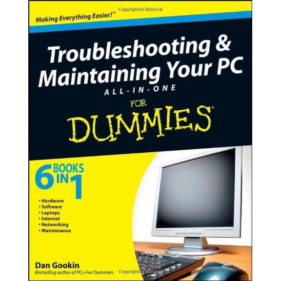 Pre-Owned Troubleshooting and Maintaining Your PC All-in-One Desk Reference For Dummies - Gookin, Dan