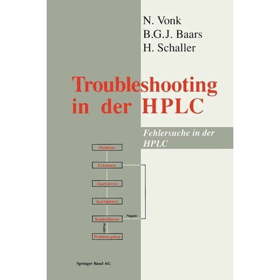 Troubleshooting in the HPLC: Fehlersuche in Der HPLC, (Paperback)
