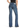 thumbnail image 1 of Trouser Mid Rise Stretch Outseam Ella Wide Leg Jean, 1 of 2