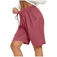 thumbnail image 1 of Trouser Yoga Pants for Women Casual Running Shorts Workout Elastic Athletic Yoga Sports Pockets Work Pants Women, 1 of 5