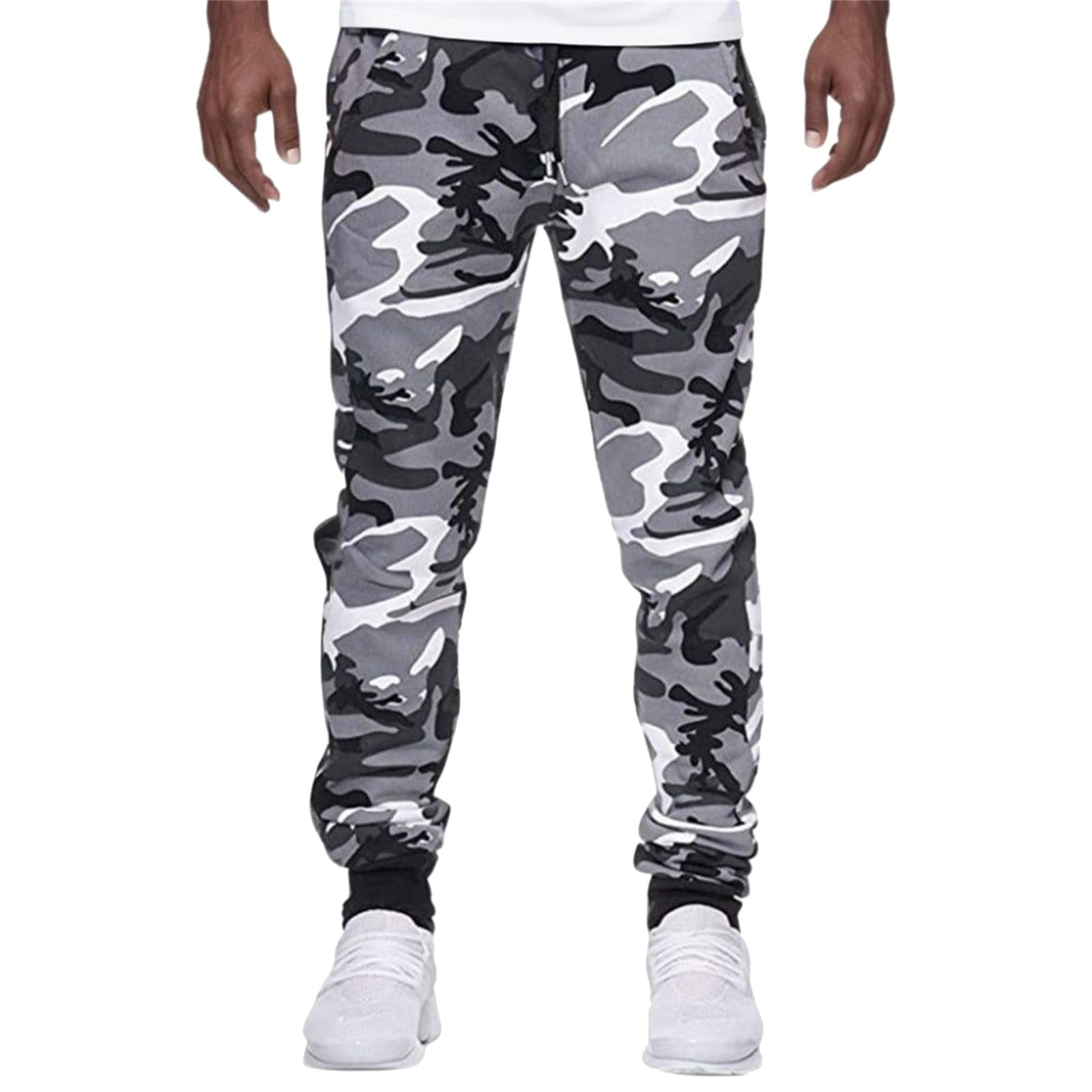Trousers Fitness Casual Shot Men's Sports Camouflage Jogging Print Men