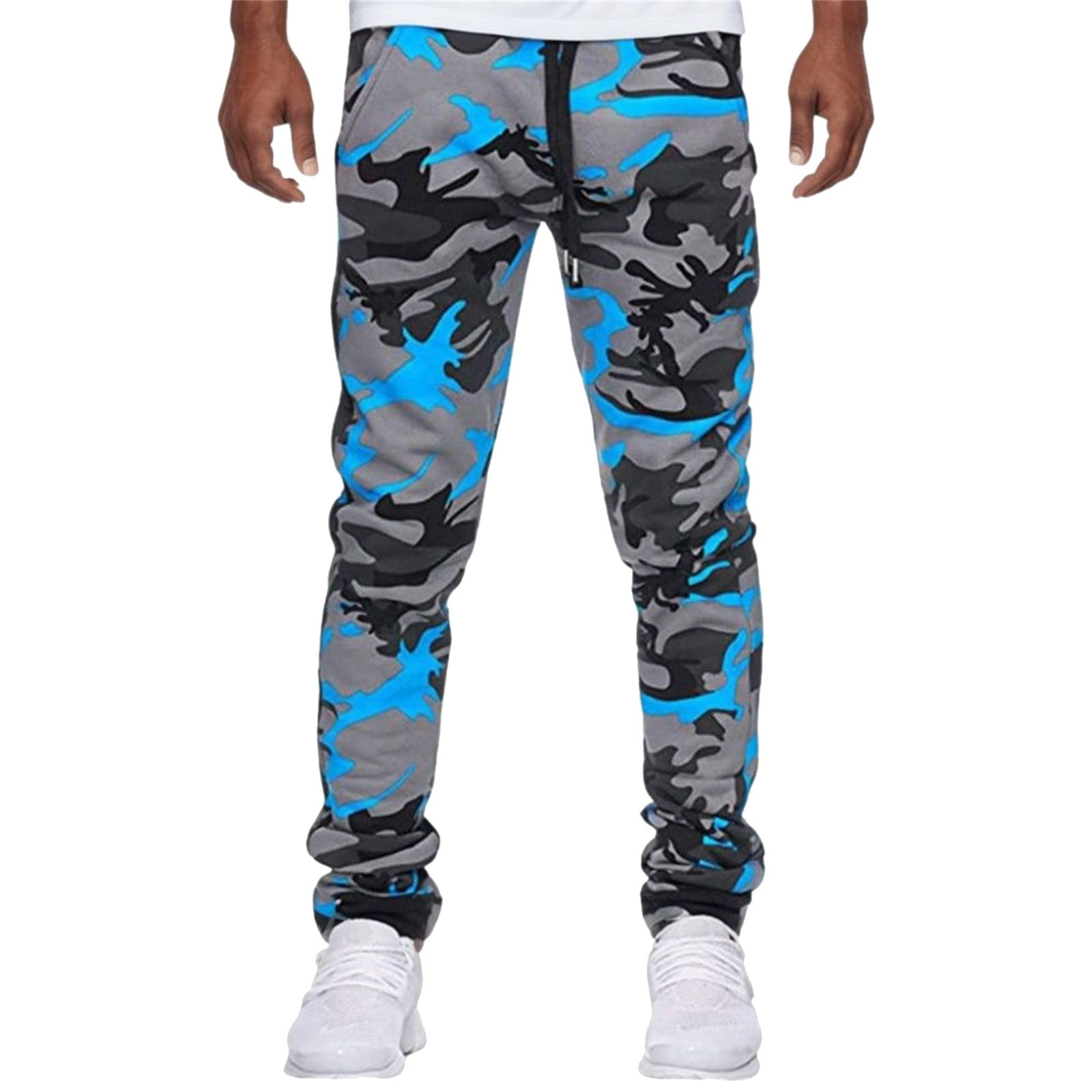 Trousers Fitness Casual Shot Men's Sports Camouflage Jogging Print Men ...