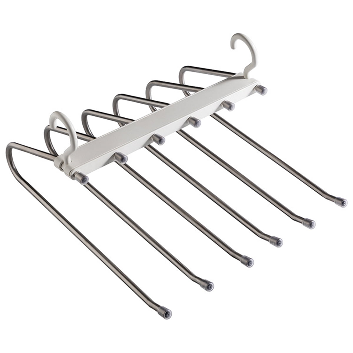 Trousers Hangers Space Saving Pants Hangers 6 Layers Pants Hanger Rack