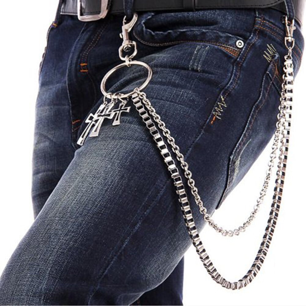 punk-style-cross-pendant-key-chain-for-trousers-wallet-jeans-with