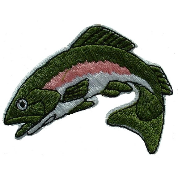 Eagle Emblems PM3000 Patch - Fish, Bass Demon - 3.75 in.