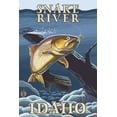 thumbnail image 1 of Trout Fishing Cross-Section, Snake River, Idaho (9x12 Wall Art Print, Home Decor), 1 of 3