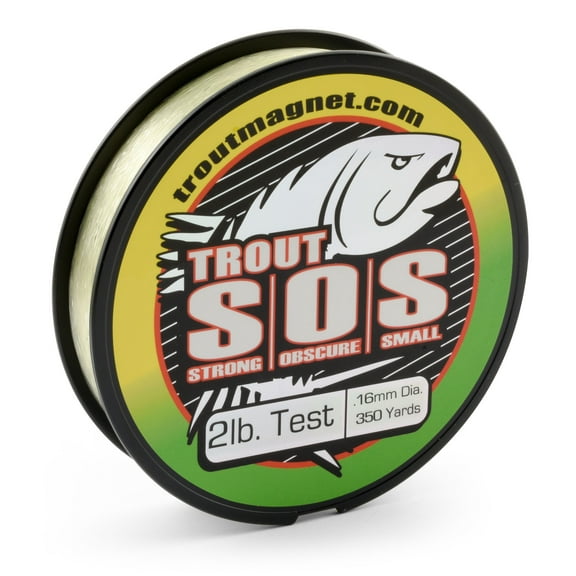 Trout Magnet Trout S.O.S. Line 400 yd Spool 2lb Test