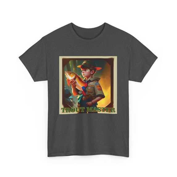 Trout Master Heavy Cotton T-Shirt
