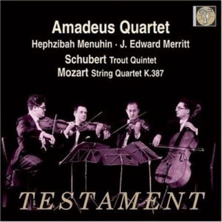 Trout Quintet/string Quartet K.387 (Amadeus Quartet)