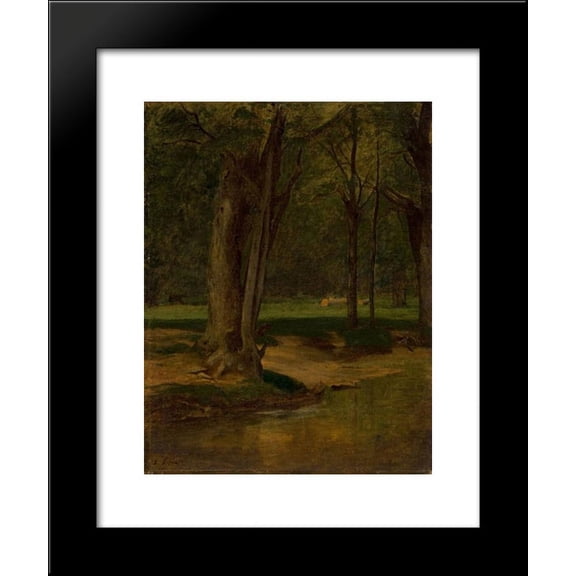 Trout Stream, North Conway 20x24 Framed Art Print by George Inness