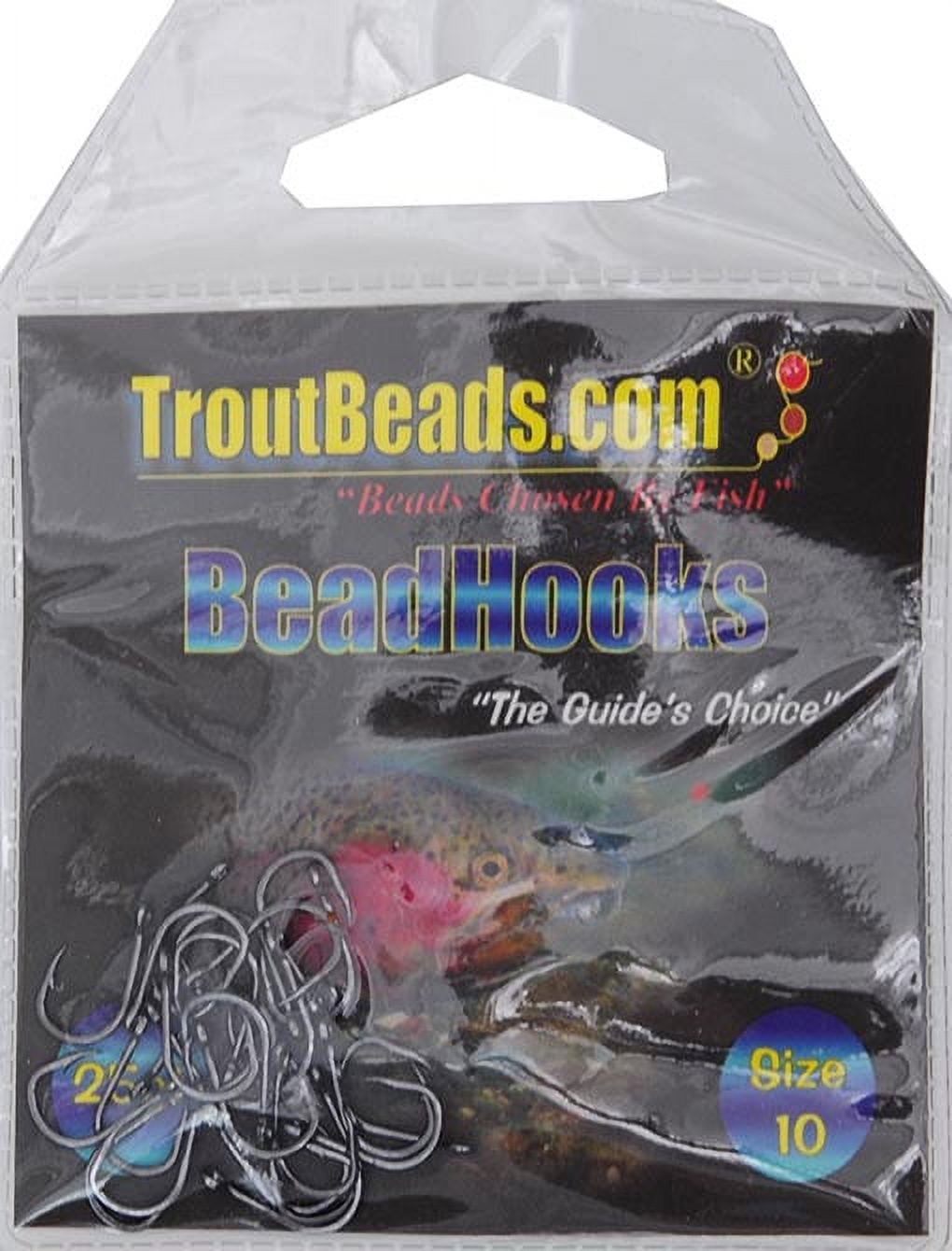 Troutbeads Trtbd Beadhooks Sz. 10   25/pack  Bh10-2