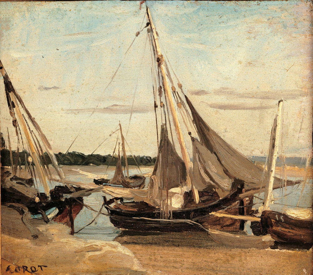 Trouville Canvas Art - (24 x 18)