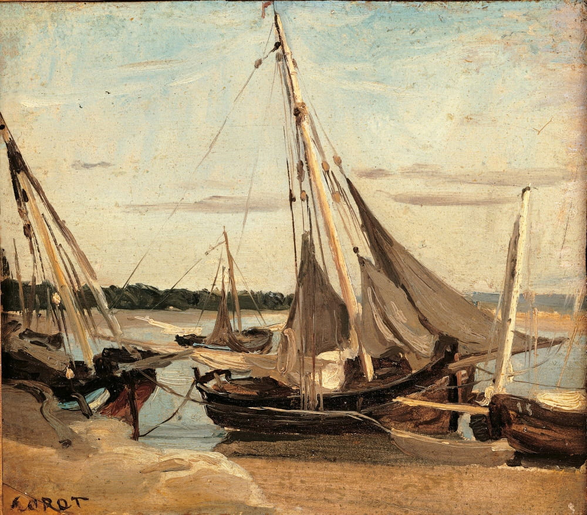 Trouville Canvas Art - (36 x 24)