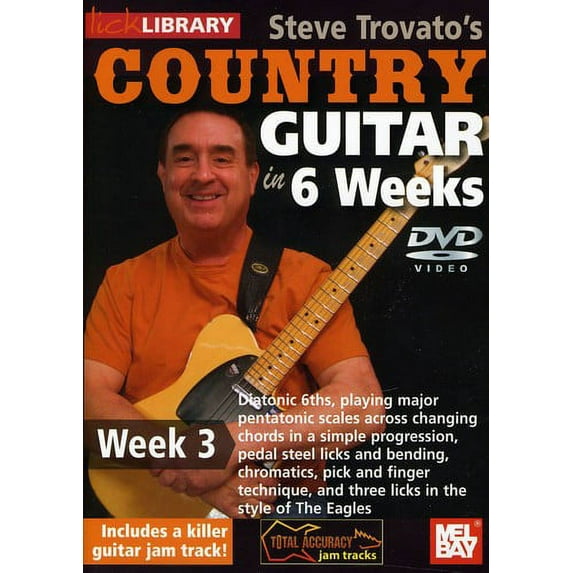 Trovato, Steve Country Guitar in 6 Weeks: Week 3 (DVD), Hal Leonard (Generic, Special Interests