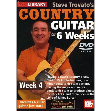 Trovato, Steve Country Guitar in 6 Weeks: Week 4 (DVD), Hal Leonard (Generic, Special Interests