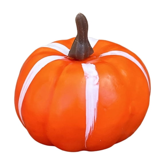 Trovenix 2.36 Inch Artificial Mini Foam Pumpkin Fake Fall Decorative for Halloween Thanksgiving Table Centerpiece Home Decor