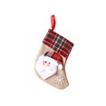 thumbnail image 1 of Trovenix Christmas Mini Stocking Ornaments Holiday Sock Shaped Hanging Pendants For Xmas Tree Decor Winter Home Decoration, 1 of 7