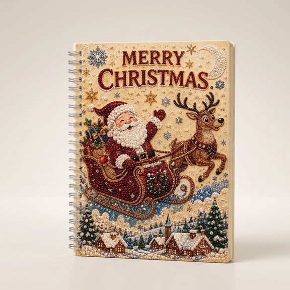 Tree Creative Writing Santa Notebook