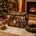 thumbnail image 1 of Trovenix Christmas Storage Box Bag Clothing Home Organizer Xmas Holiday Decorative Bin For Clothes Blankets Pillows Sweaters Quilts, 1 of 6