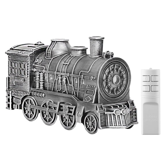 Trovenix Train Aromatherapy Diffuser, 300 ml Remote Control Humidifier, Vintage Locomotive Quiet Oil Diffuser for Home Office Yoga Room Decor