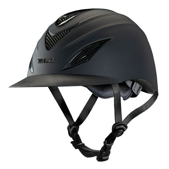 Troxel Avalon English Riding Helmet - Show & Safety Black Edition / Large
