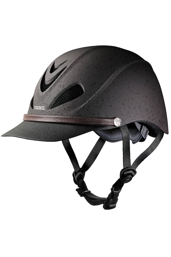 Dakota Western Riding Helmet - Safety & Style Grizzly Brown / XL