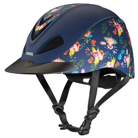 Troxel Dynasty Riding Helmet: Safe, Stylish, & Comfortable for Equestrians Floral Watercolor / Large