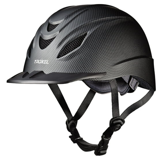 Troxel Incredible Comfort Spirit Horse Riding Lightweight Protective Helmet Large Black