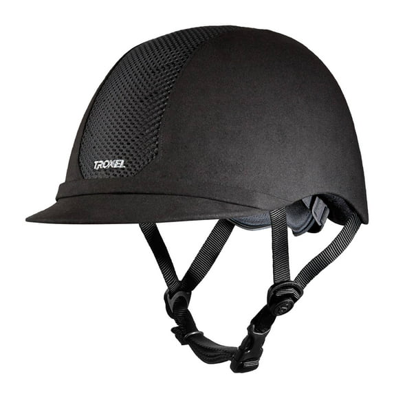 Troxel Incredible Comfort Spirit Horse Riding Lightweight Protective Helmet Medium Black