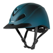 Troxel Liberty Low Profile Western Riding Helmet - Safety & Style Bluestone Duratec / Large