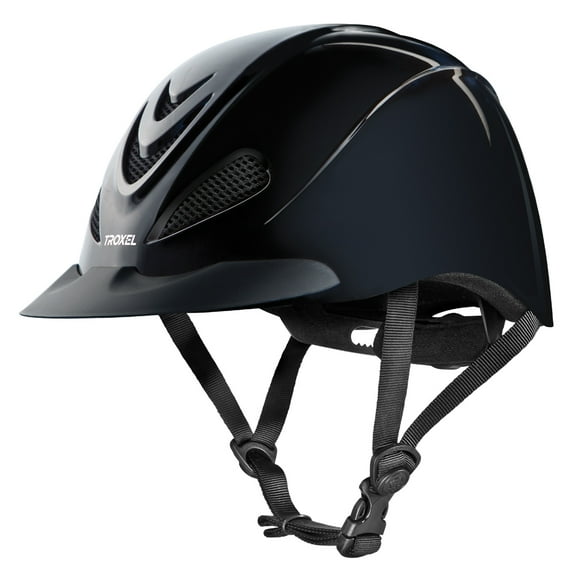 Troxel Liberty Low Profile Western Riding Helmet - Safety & Style Black / XL