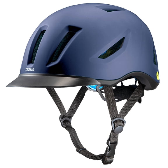 Troxel Terrain Helmet w/MIPS, Navy Duratec, Medium