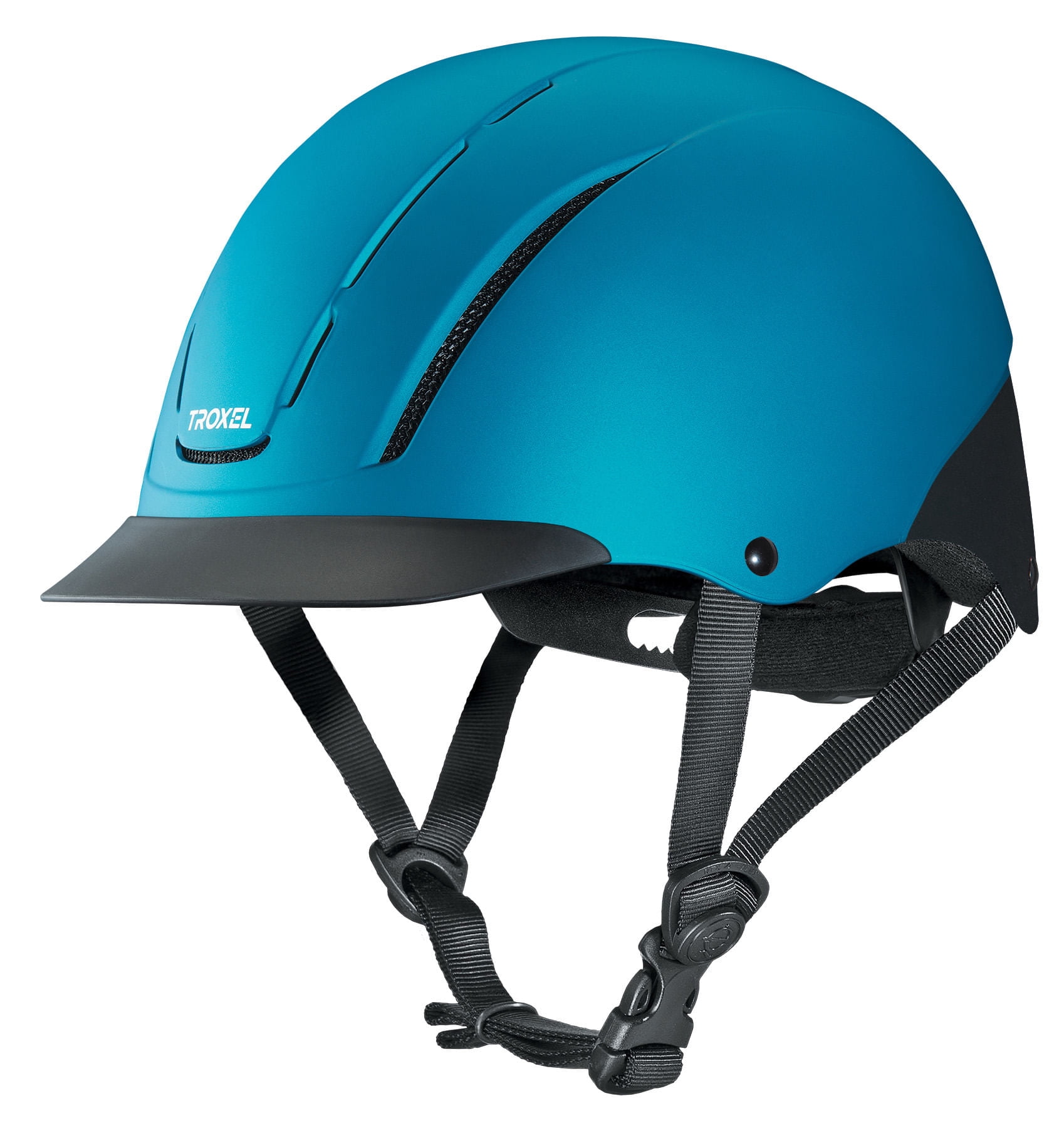 Troxel Spirit Low Profile Western Riding Helmet - Safety & Style Teal Duratec / XSmall