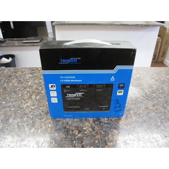 Troxell Tx-1X2Uxga Video Splitter 1:2 High Resolution Uxga Distributor - New