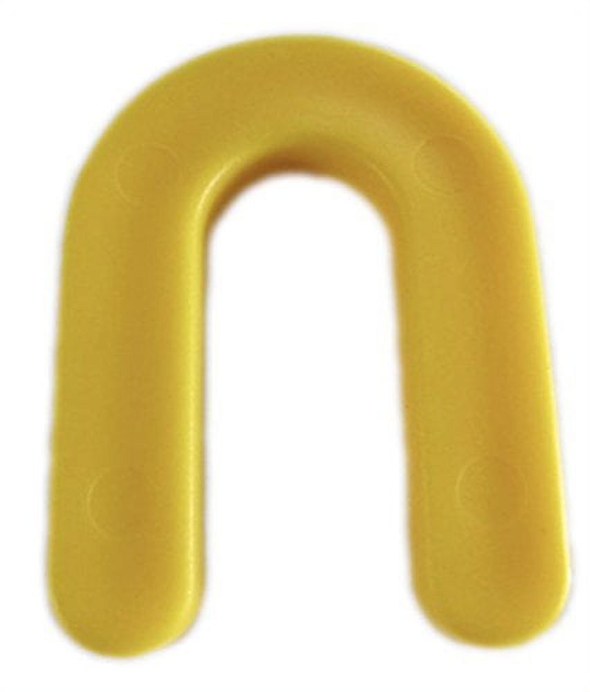Troxell USA 3/16" Horseshoe Shim Tile Spacer Yellow 110/JAR
