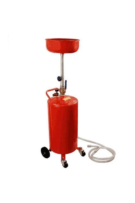 Troy Automotive 20 Gallon Auto Garage Air Oil Change Waste Drain Tank Tool