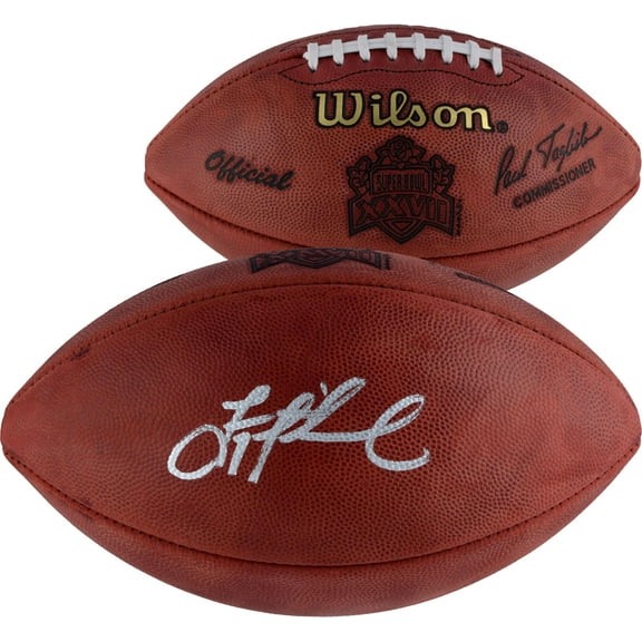 Troy Aikman Dallas Cowboys Autographed Super Bowl XXVII Duke Pro Football - Fanatics Authentic Certified