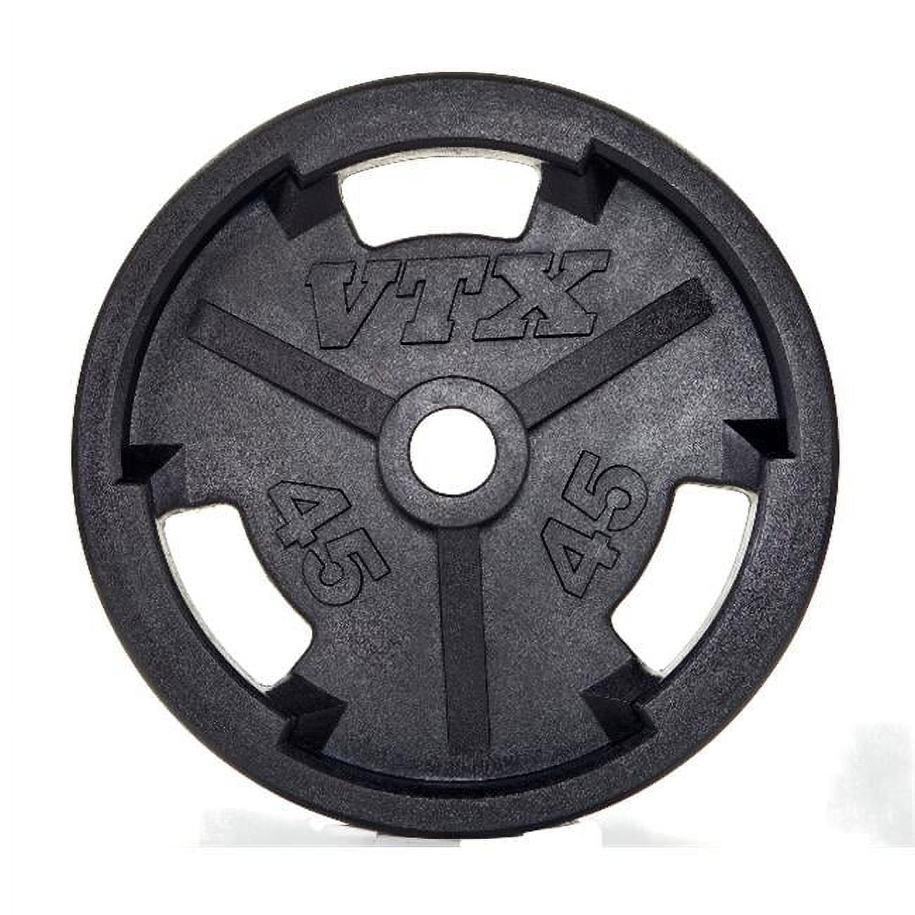 Troy Barbell GO-045VR VTX Rubber Grip Plate - 45 Pounds