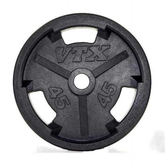 Troy Barbell GO-045VR VTX Rubber Grip Plate - 45 Pounds