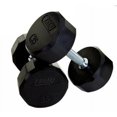 thumbnail image 1 of Troy Barbell TSD-060R Troy 12-Sided Rubber Encased Dumbbell - 60 lbs. - Sold as single dumbbell, 1 of 1