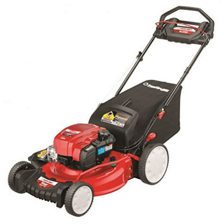 Troy Bilt 12ABD3A3766 Self Propelled Lawn Mower In Step Variable Speeds High Wheel 3 In 1 163cc Engine Quantity 1