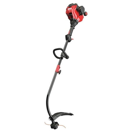 Troy-Bilt 17" 25cc 2-Cycle Curved Shaft Gas String Trimmer and Edger, TB22