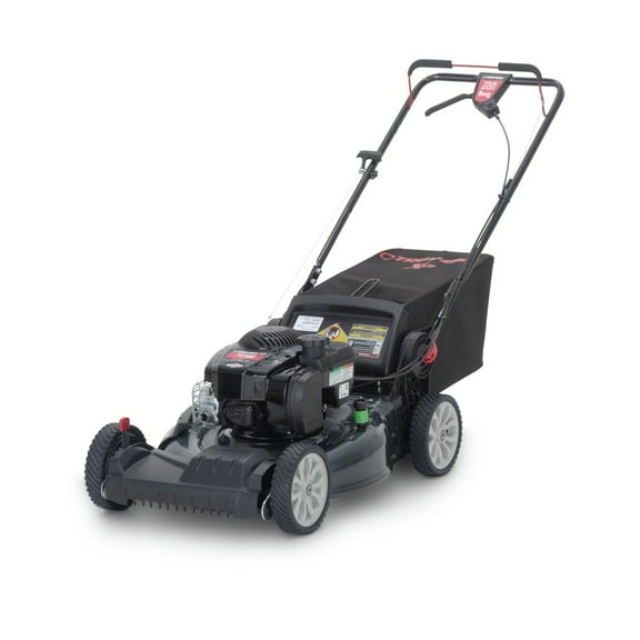 Troy-Bilt 21” 150cc 3-Cycle Gas Powered Front Wheel Drive Self-Propelled Lawn Mower, with Rear Bag