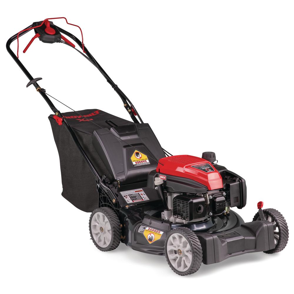 Troy-Bilt 300XP 21 in. 159 cc Gas Walk Behind Self Propelled Lawn Mower with Check Don't Change Oil, 3-in-1 TriAction Cutting System - image 1 of 5