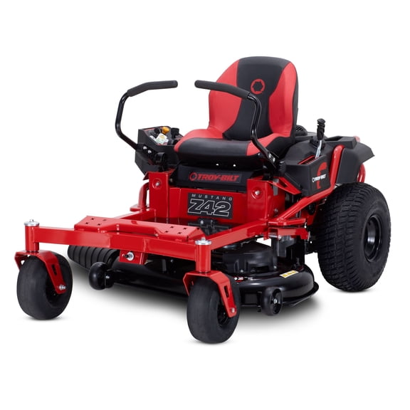 Troy-Bilt 42" 747cc Mustang Zero-Turn Gas Lawn Mower with Kohler Engine, 17ARFACSA66