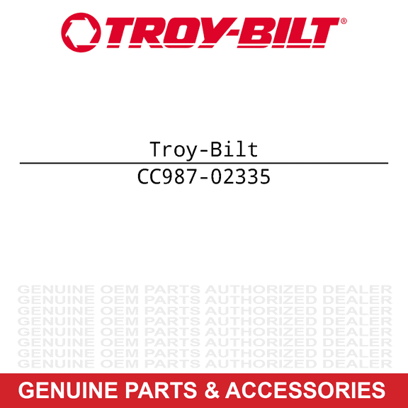 Troy-Bilt 987-02335 Right Hand Rear Pivot Arm Assembly Wheel Tuff Tru Push