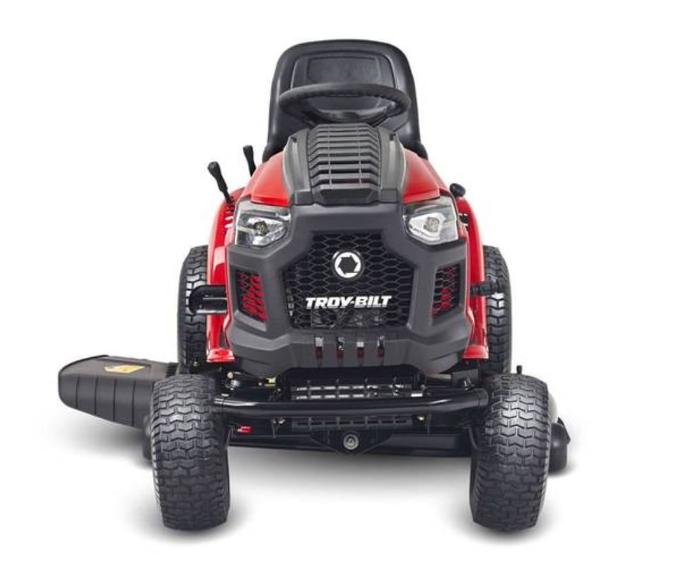 Troy Bilt Bronco 42 in 19 HP Briggs Stratton Automatic Drive Gas Riding Lawn Tractor with Mow in